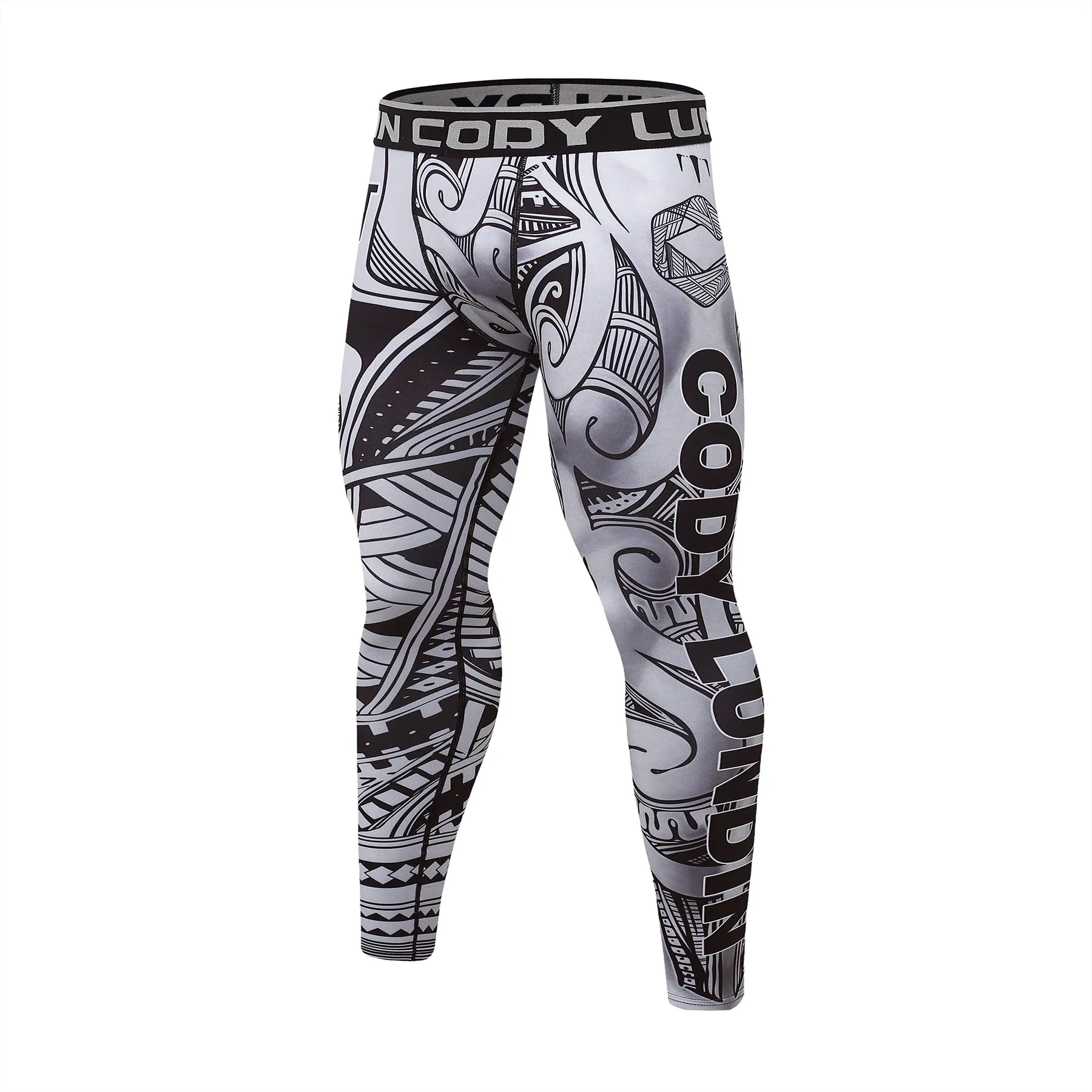 Cody Lundin - TA MOKO - BJJ compression tights /rash guard / Spats /Pants