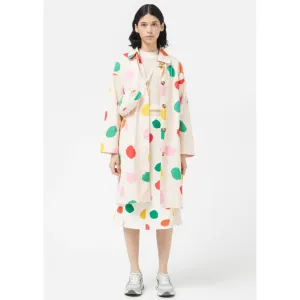 COMPANIA FANTASTICA | Delilah Polka Dot Trench Coat | Multi