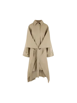 Destructured Oversize Trench Coat