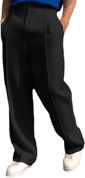 evzosrz Jogger Yoga Sweatpant for Men 2025 Lightweight Drawstring Loose Fit Pants Comfy Lounge Athletic Elastic Waist Trouser