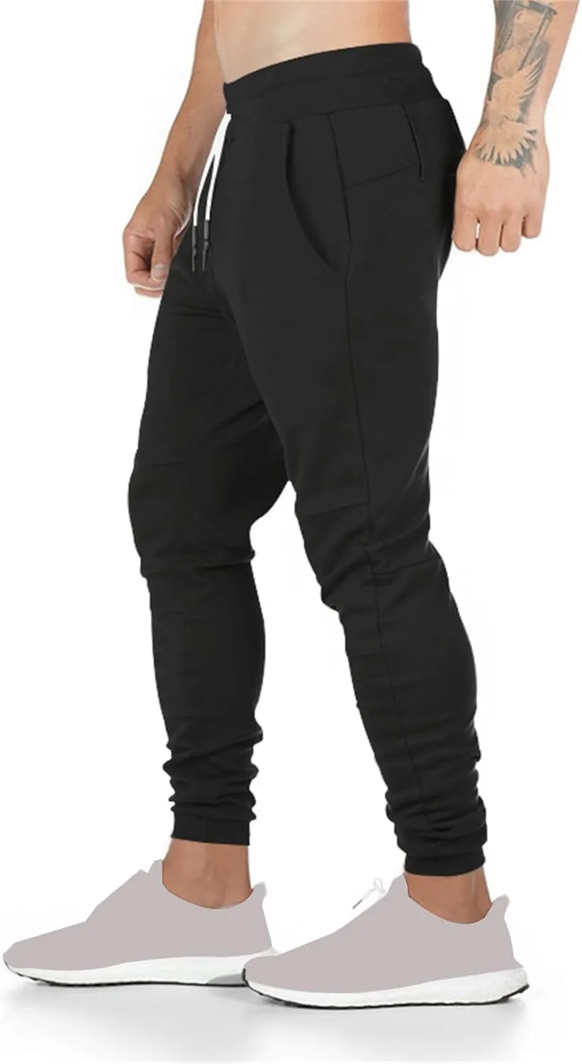 Jogging Pants for Men Stretch Joggers Sport Slim Fit Casual Trousers Gym Cargo Fashion Lightweight Fall Sweatpants