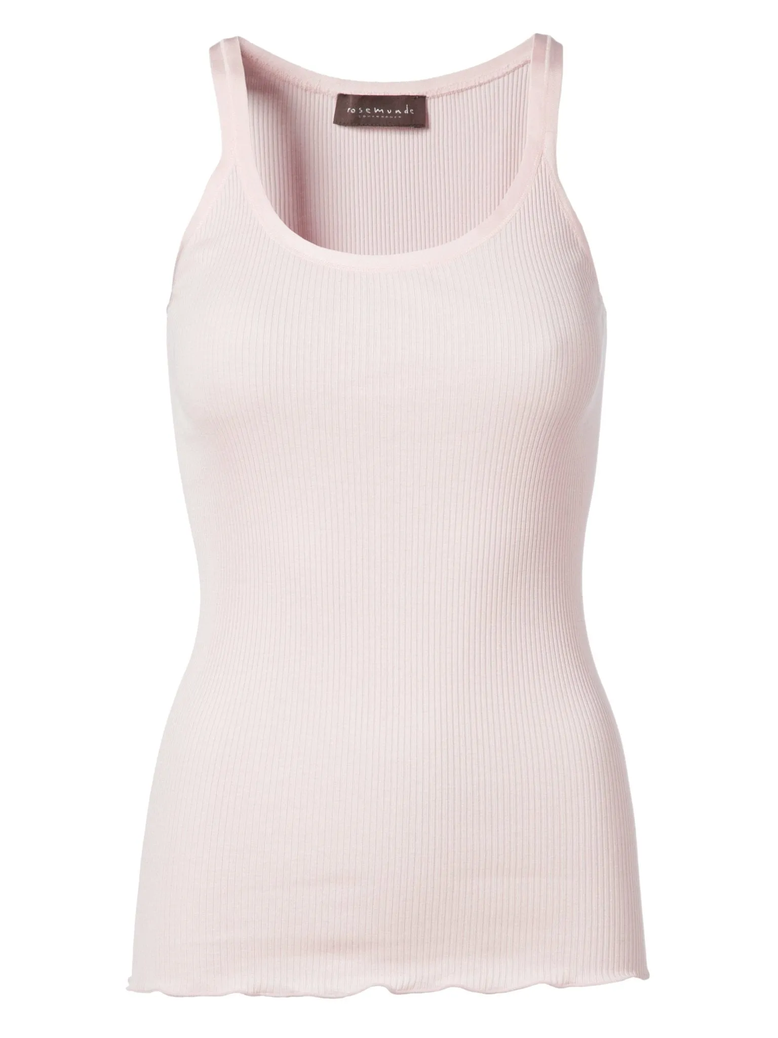 Round Neck Silk Cotton Singlet