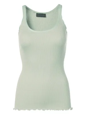 Round Neck Silk Cotton Singlet