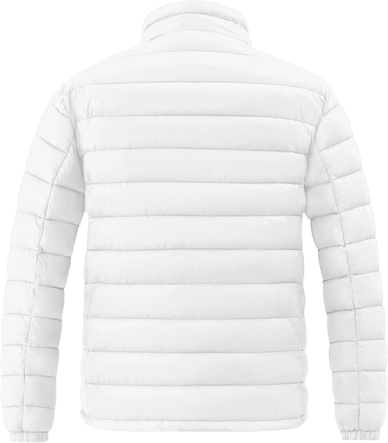 wantdo Men's Lightweight Puffer Jacket Warm Winter Jacket Windproof Winter Coat (Regular and Big)